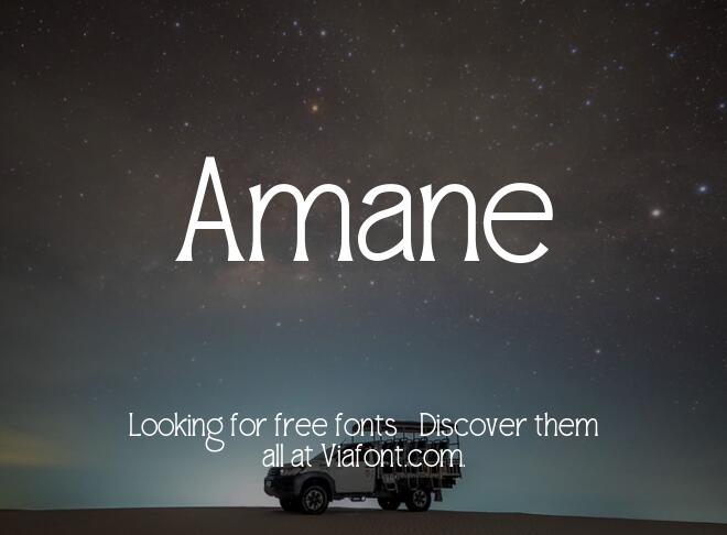 Amane Font