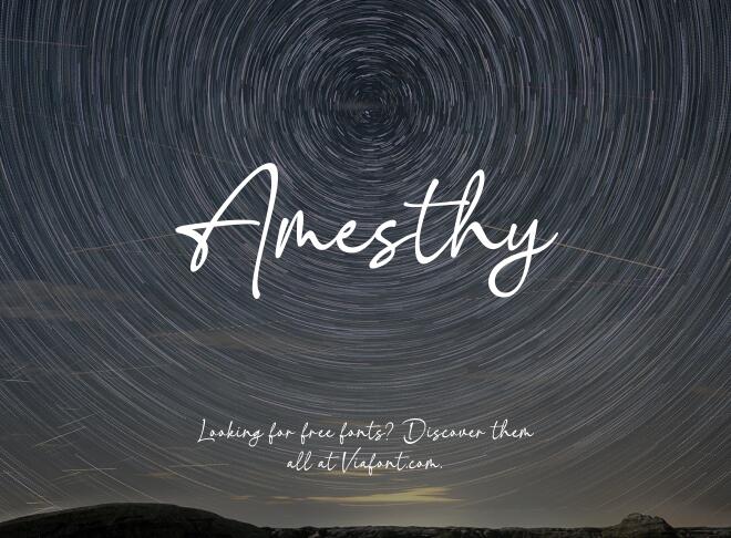 Amesthy Font