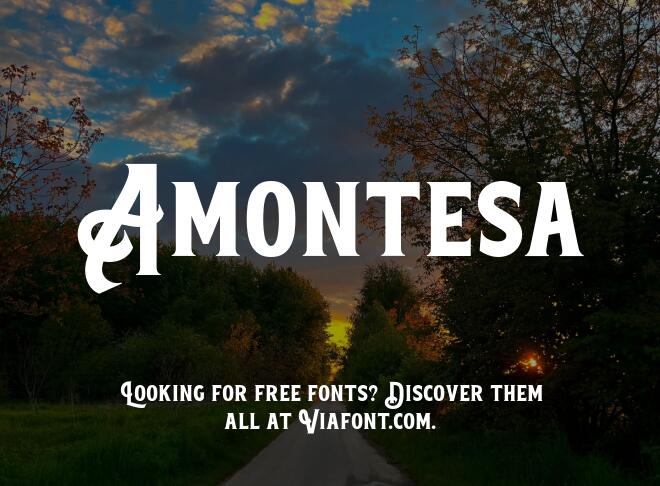 Amontesa Font