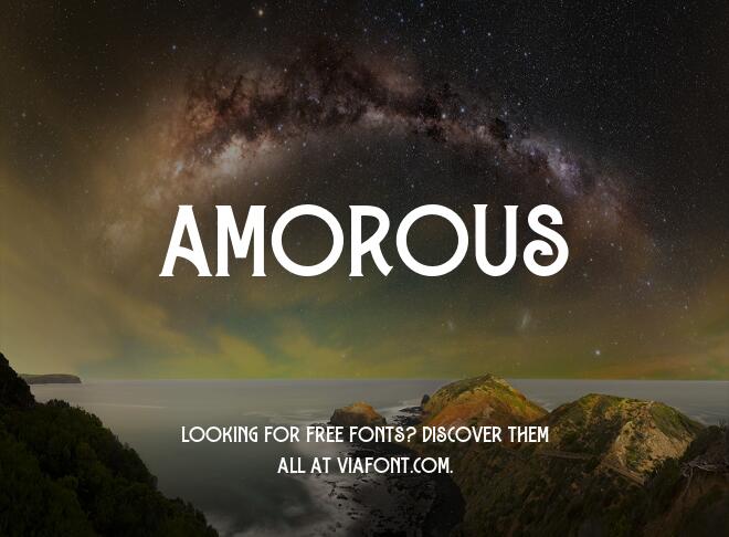 Amorous Font