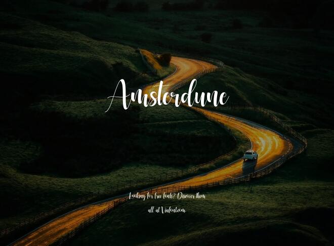 Amsterdune Font