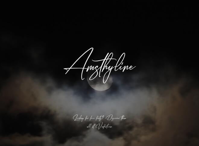 Amsthyline Font