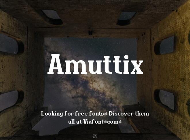 Amuttix Font