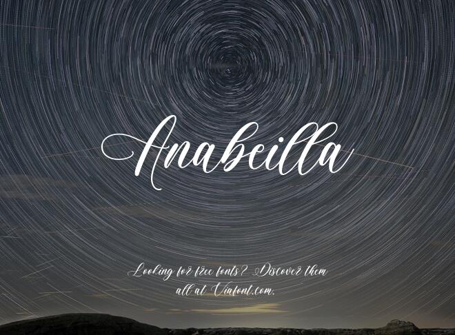 Anabeilla Font