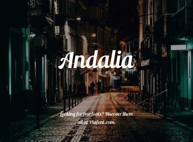 Andalia Font