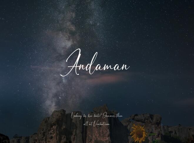 Andaman Font