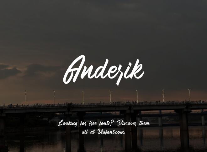 Anderik Font