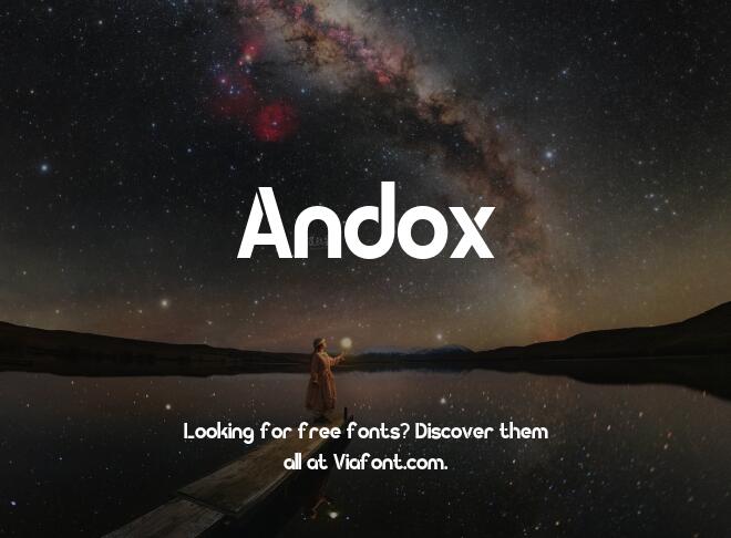 Andox Font