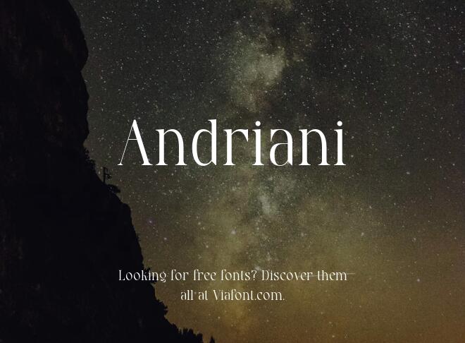 Andriani Font