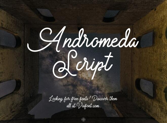 Andromeda Script Font