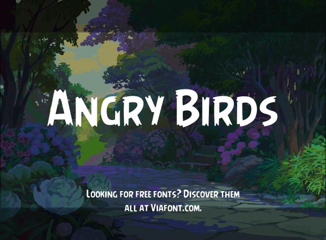 Angry Birds Font