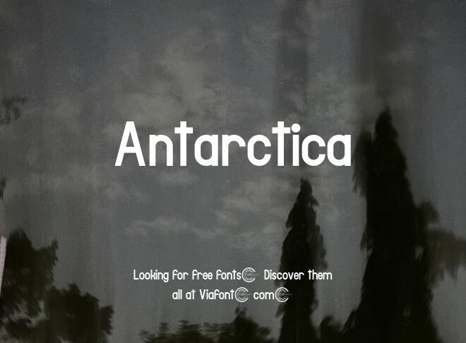 Antarctica Font
