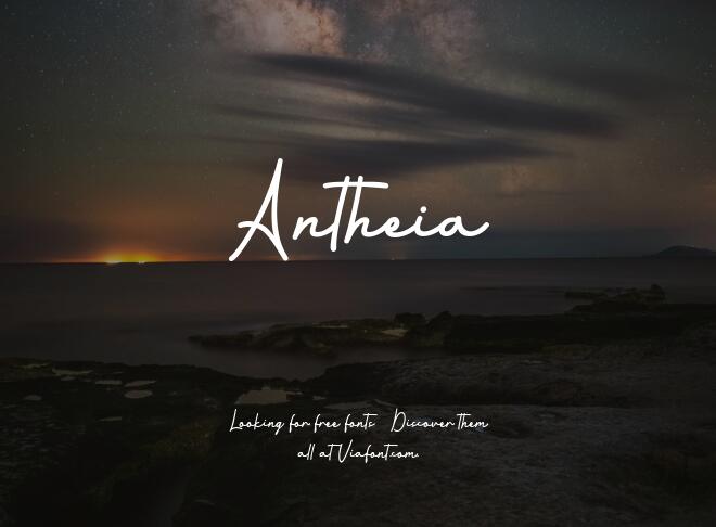 Antheia Font