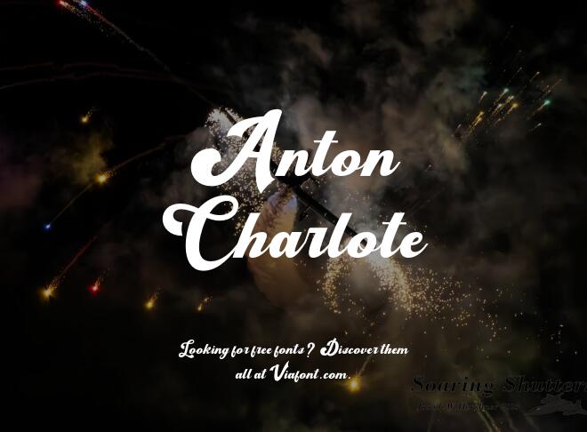 Anton Charlote Font