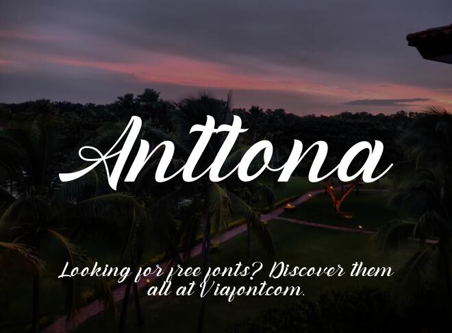 Anttona Font