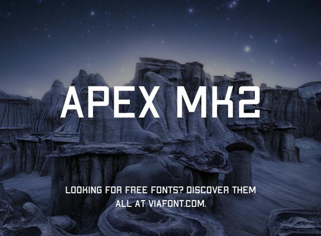 Apex Mk2 Font