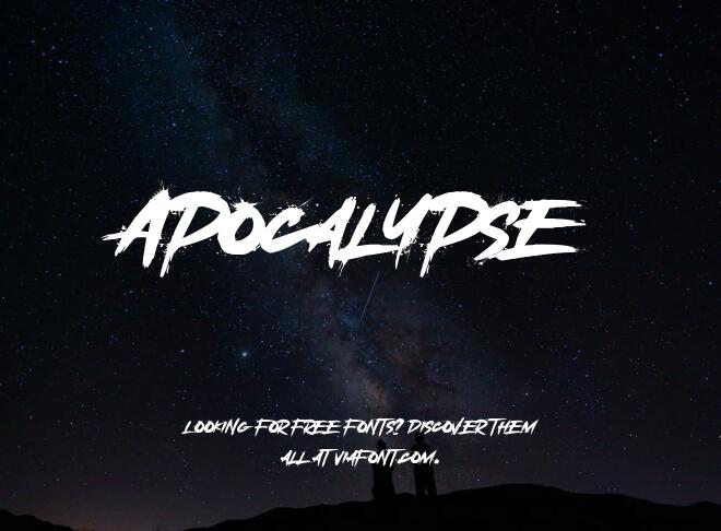Apocalypse Font