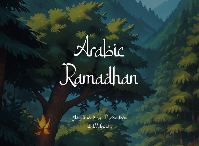 Arabic Ramadhan Font