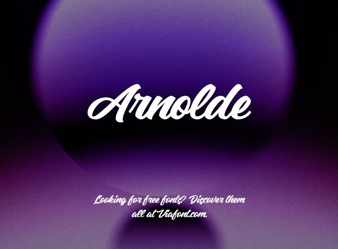 Arnolde Font