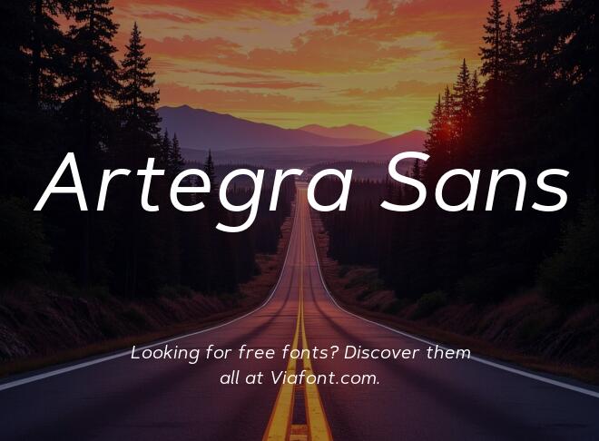 Artegra Sans Font