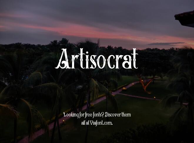 Artisocrat Font