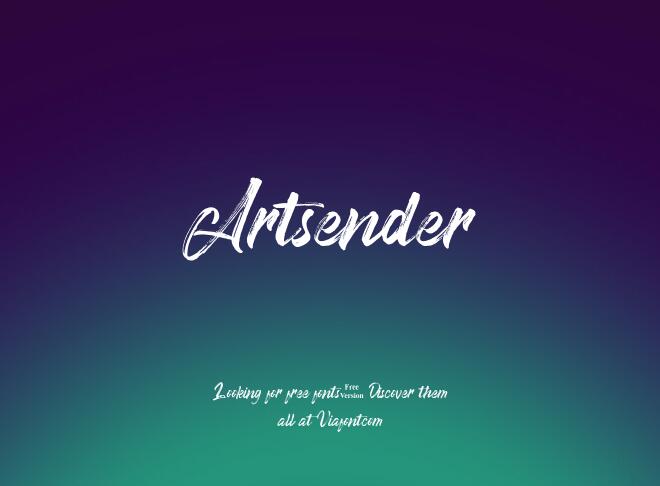 Artsender Font