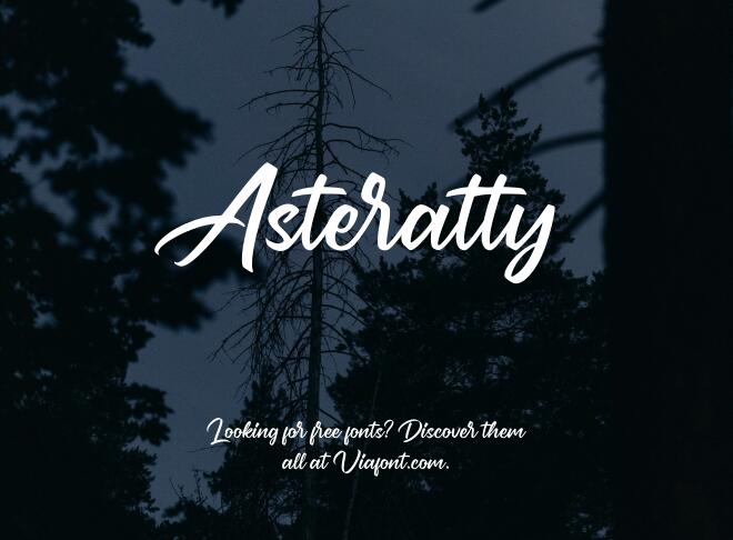 Asteratty Font
