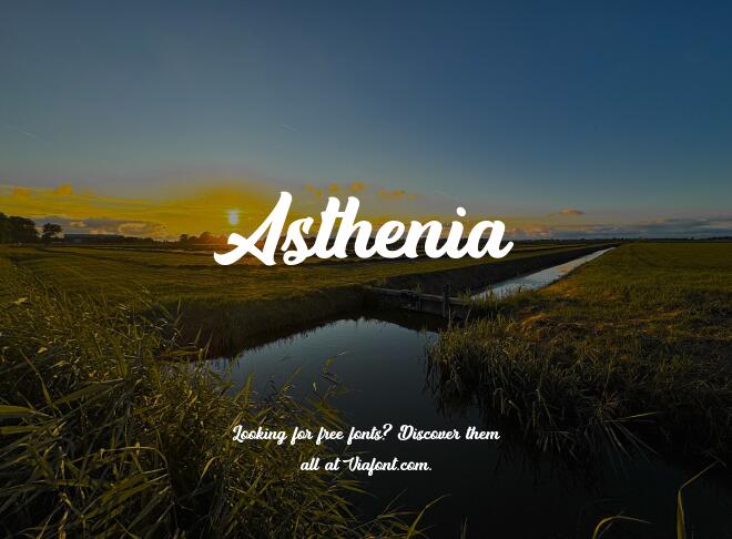 Asthenia Font