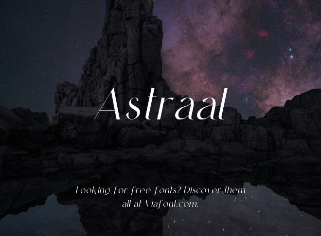 Astraal Font