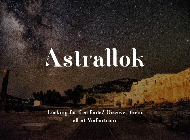 Astrallok Font