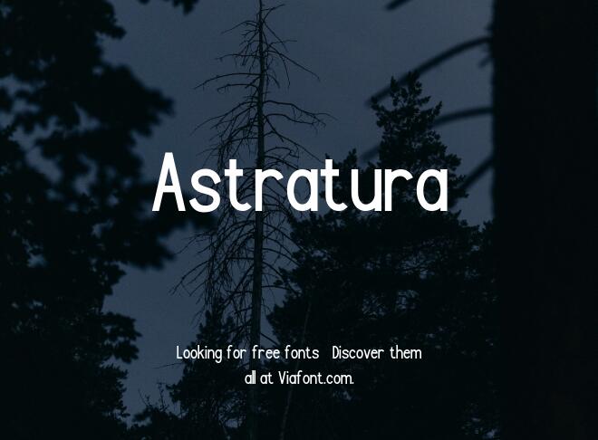Astratura Font