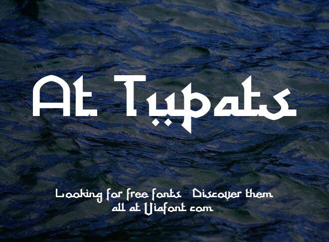 At Tupats Font