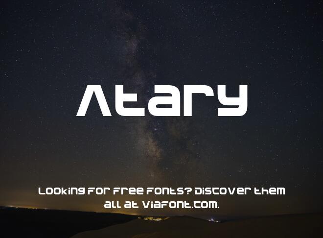 Atary Font