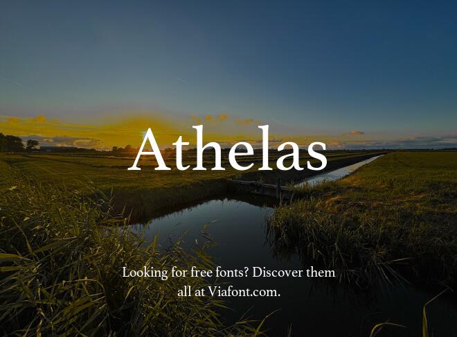 Athelas Font