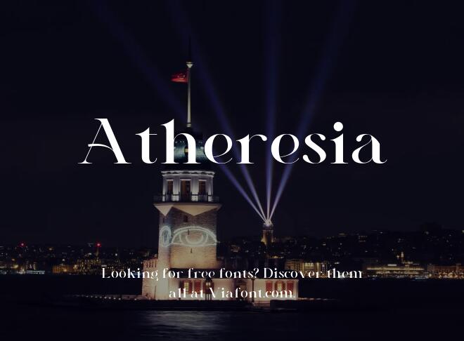Atheresia Font