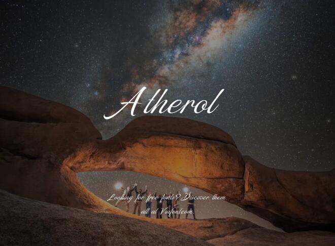 Atherol Font