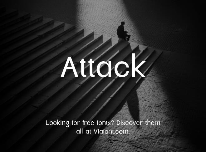 Attack Font
