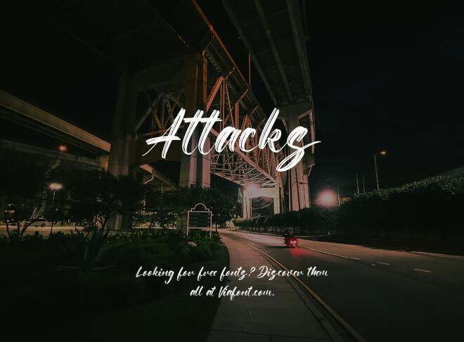 Attacks Font