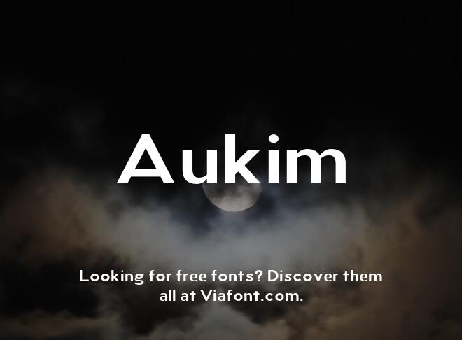 Aukim Font