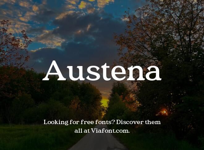 Austena Font