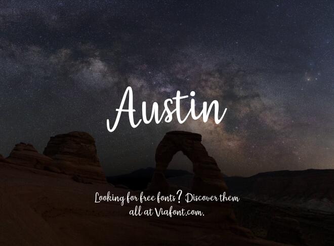 Austin Font