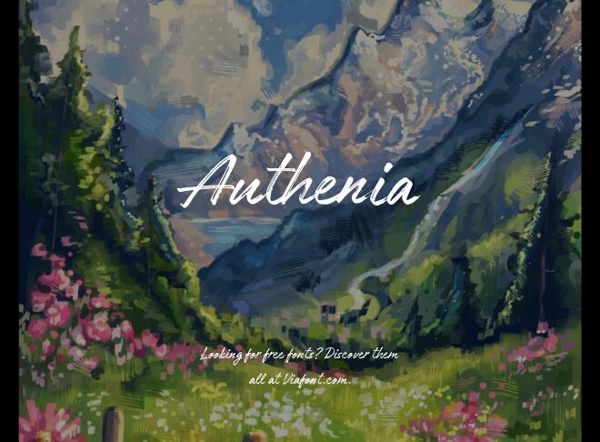 Authenia Font