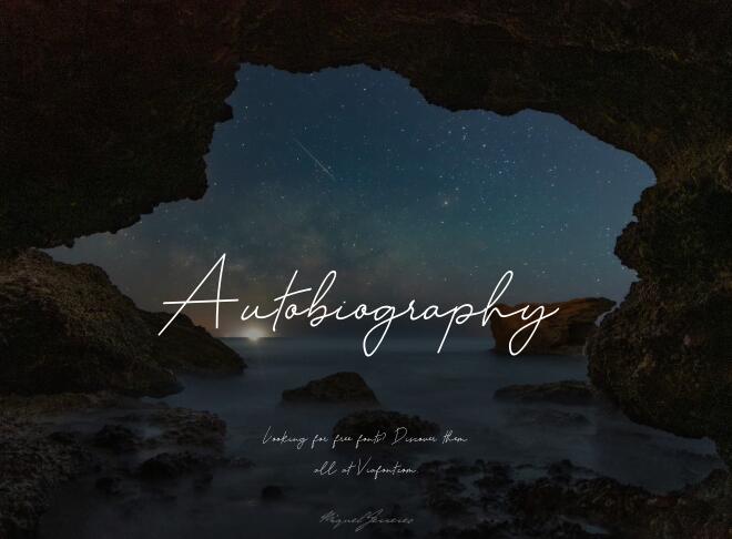 Autobiography Font