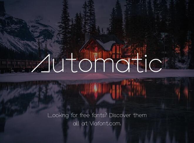 Automatic Font
