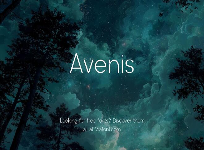 Avenis Font