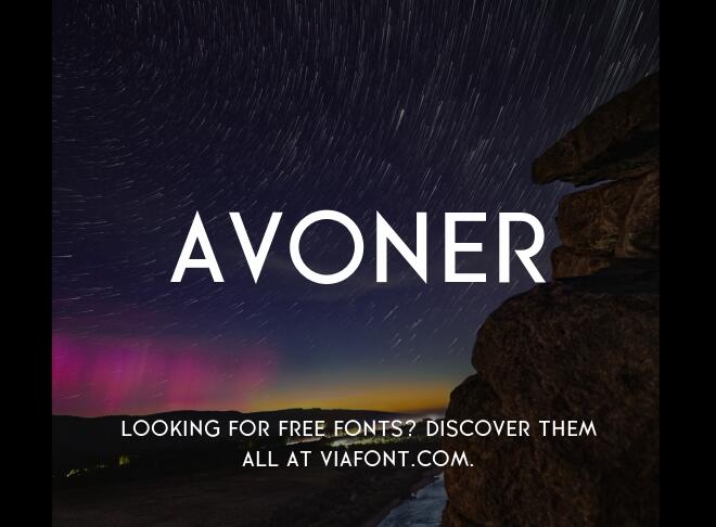 Avoner Font