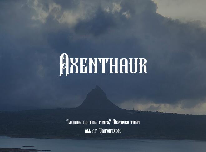Axenthaur Font