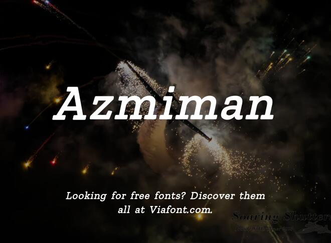 Azmiman Font