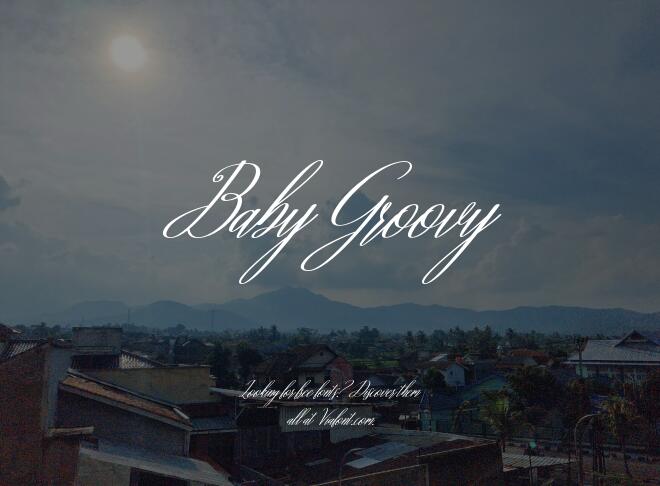 Baby Groovy Font