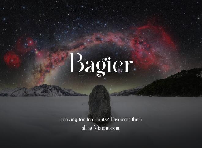 Bagier Font